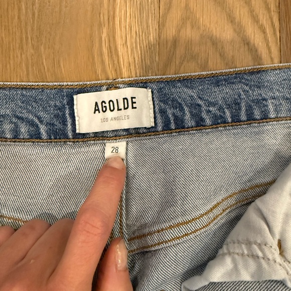 Agolde Riley Crop Jeans - Picture 4 of 7